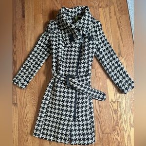 Soia & Kyo Houndstooth Winter Coat